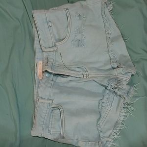 Blue jeans short